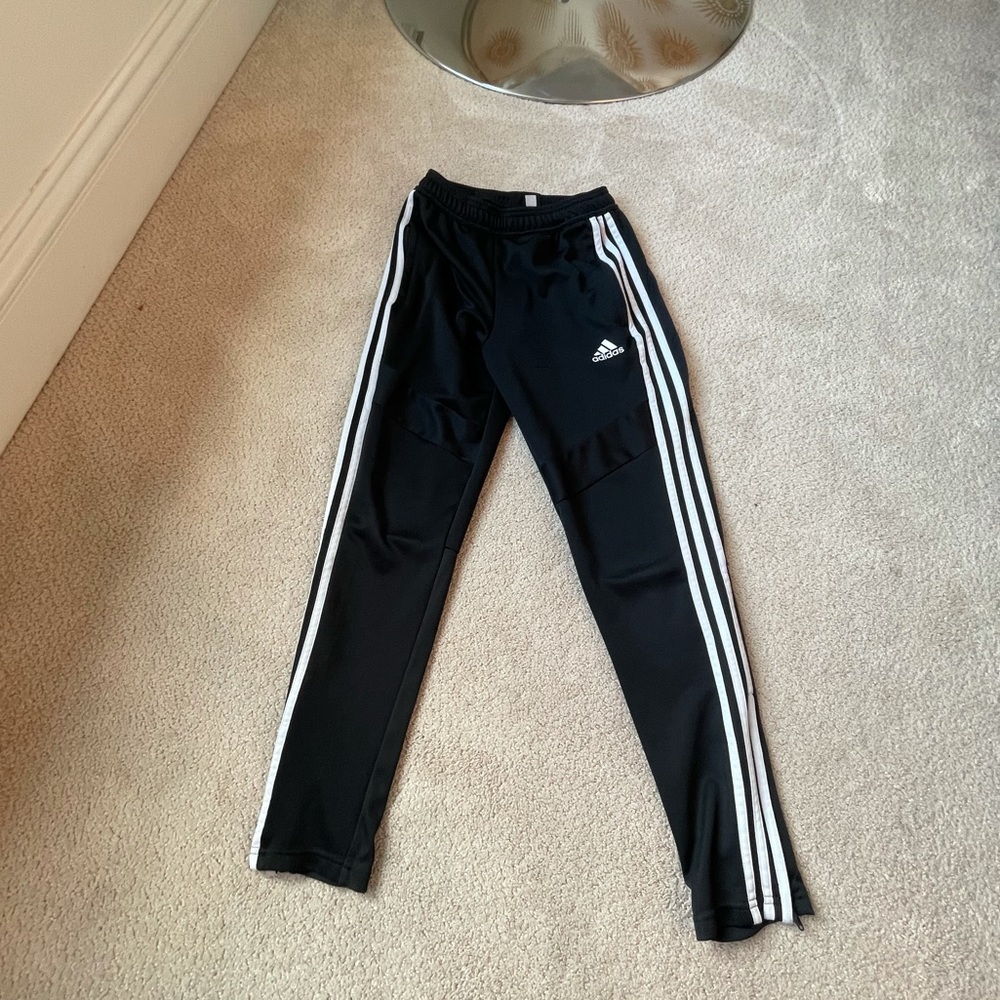 Adidas cliamcool black joggers